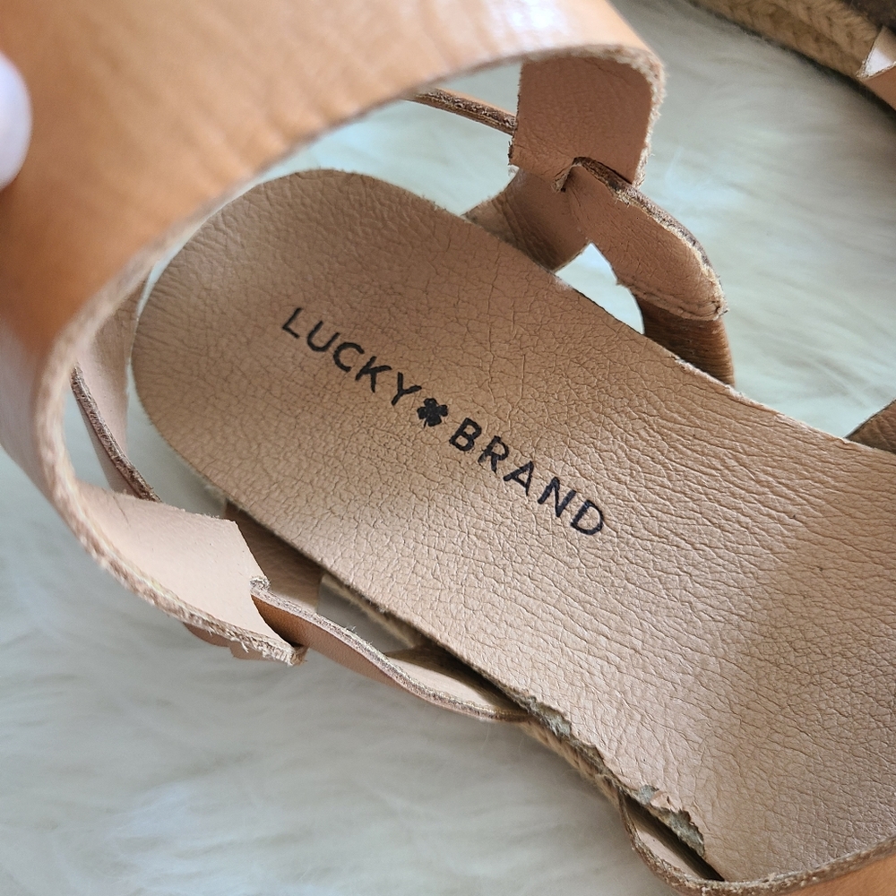 Lucky Brand Gladiator Boho Sandals - Picture 10 of 11
